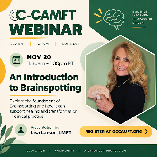 OC CAMFT Webinar: An Introduction to Brainspotting with Lisa Larson